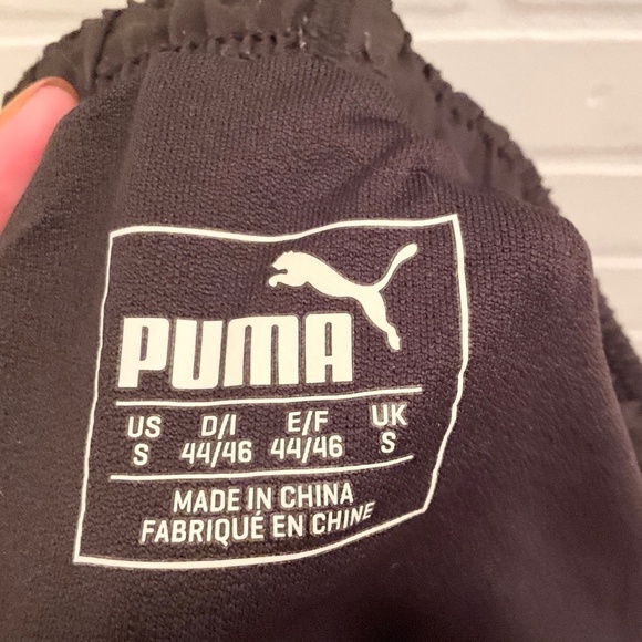 Puma Men Basket Shorts Cool Cell Black White Size S - Picture 2 of 8